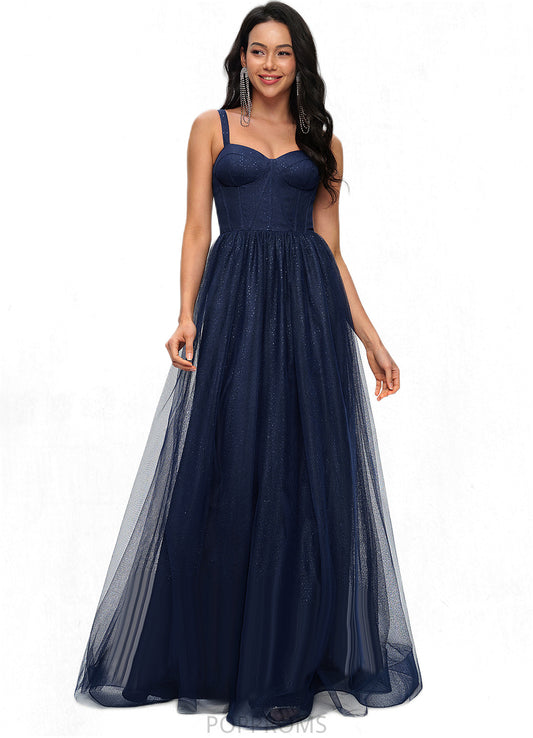 Kaylee Ball-Gown/Princess Sweetheart Floor-Length Tulle Prom Dresses PP6P0022198